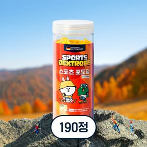 뉴트리크라프트 스포츠 포도당 캔디 190정 (Dextrose candy)