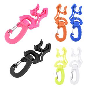 BCD 호스 리테이너 다이빙 클립 다이빙 더블 BCD 호스 홀더 클립 레귤레이터 리테이너 다이빙 스노클링 용 버클 후크