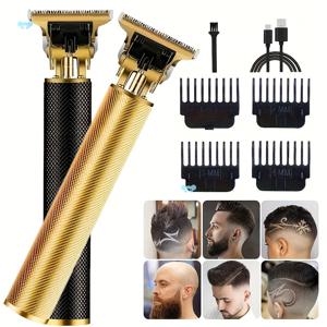 남성용 T9 전기 머리 깎기 전문 충전식 머리 절단기 이발사 면도기 이발 제거제 트리머