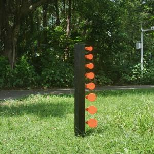 단계별 8가지 목표 난이도 점진적으로 증가하는 듀얼 트리 타겟 슈팅 타겟 전투 트리 스윙 가능한 금속 타겟 L