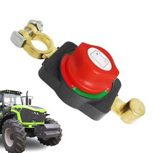 범용 자동차 배터리 차단 스위치 수동 회로 차단기 전원 차단 방지 누전 보호기 범용 자동차 부품 12V-24V