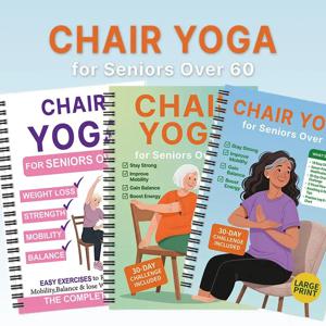 신제품 노인용 의자 체중 감량 요가 책 다양한 일반 스포츠 책 노인 스포츠 요가 책