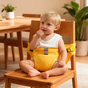 휴대용 아기 식사용 안전벨트, 아기 외식, 어린이 식사용 의자 가드, 가정용 안전벨트, 다양한 색상 선택 가능