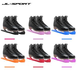 1쌍 아이스 스케이팅 피겨 스케이트 블레이드 커버 스케이트 하키 스케이트 조절 가능 보호용 펑크 방지 확장형 블레이드 슬리브