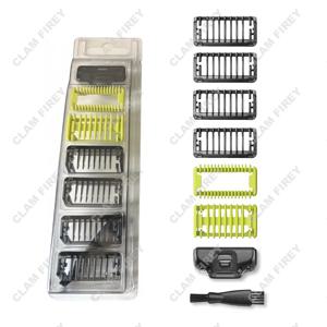 가이드 콤 가드는 원블레이드 QP2520, QP2530, QP2620, QP2630, QP6510, QP6520 페이스 헤어 클리퍼 수염 트리머 면도기에 적합합니다.