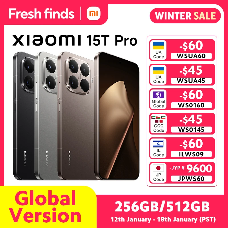 【브랜드+】샤오미 15T 프로 미디어텍 디멘시티 9400+ 프로세서 스마트폰 6.83인치 144Hz 디스플레이 50MP 트리플 카메라 5500mAh 90W