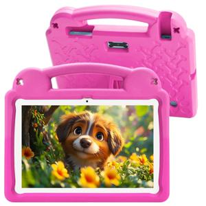 어린이용 태블릿 안드로이드 15 태블릿 10.1인치 보호 케이스 포함 옥타코어 8GB 64GB 1TB 확장 듀얼 카메라 부모 통제 기능