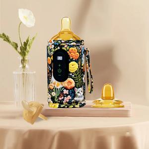 USB 전원 휴대용 병 워머, 야외 여행 캠핑 아기 병 워머, 가정용 차량용 전기 휴대용 유모차 보온기
