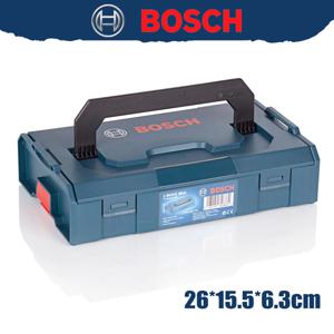 BOSCH 1600A007SF L-Boxx 미니 도구 상자 내구성 충격 방지 부품 나사 비트 액세서리 보관 쌓을 수있는 도구 케이스
