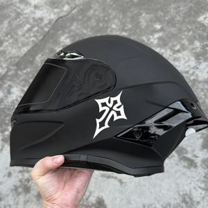 1PC 창의적인 십자가 패턴 오토바이 스티커 방수 비닐 데칼 레이싱 헬멧 오토바이 연료 탱크 페어링 스쿠터용