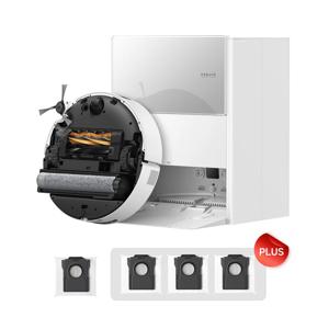 신제품 재고 있음 리메이 아쿠아10 울트라 롤러 로봇 청소기 및 물걸레 & 30,000Pa 흡입력, 자가 세척 도크 & 확장형 롤러 물걸레