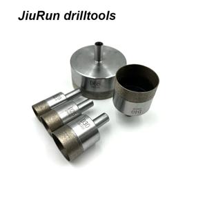 1pcs 4mm-120mm 다이아몬드 분말 소결 드릴 비트 타일 대리석 유리 세라믹 옥 구멍 전동 공구에 대한 드릴링 비트를 보았다