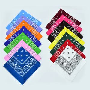 뜨거운 판매 Kerchief 두건 힙합 패션 머리띠 목 스카프 스포츠 모자를 쓰고 있죠 손목 머리 스카프 스카프