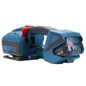 V2 자동 전기 스트래핑 기계 포장 도구, 13mm-16mm PET PP 벨트 밴딩 도구, 4000mAh 대용량 배터리