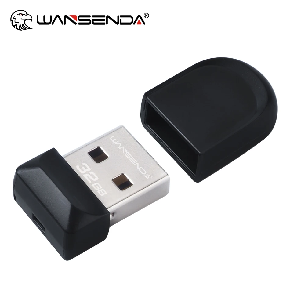 WANSENDA 슈퍼 미니 USB 플래시 드라이브 방수 Pendrive 64GB 32GB 16GB 8GB 4GB 실제 용량 USB 2.0 메모리 스틱 Thumbdrive