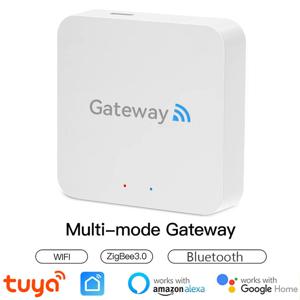Tuya ZigBee 다중 모드 게이트웨이 허브 스마트 홈 WiFi 브리지 Bluetooth 메쉬 스마트 라이프 원격 제어는 Alexa Google Alice와 함께 작동합니다.