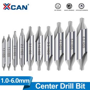 XCAN HSS 센터 드릴 비트 60도 코어 드릴 비트 전동 공구 금속 선반 금속 가공 용 드릴링 1/1.5/2/2.5/3/3.15/4/5/6mm