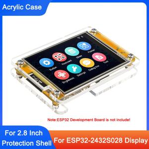 Arduino LVGL ESP32-2432S028 용 터치 WROOM이있는 2.8 인치 디스플레이 화면 ESP32 개발 보드 LCD TFT 모듈 용 아크릴 케이스