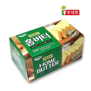 롯데푸드 홈버터 450g 무염 가공 무당 저당분