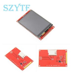 3.2 인치 SPI 직렬 포트 LCD 화면 TFT 디스플레이 화면 컬러 스크린 모듈 240*320 ILI9341 터치 포함