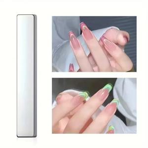 네일 아트 마그네틱 펜 3D 캣아이 페인팅 네일 아트 디자인 듀얼 엔디드 마그넷 완드 젤 폴리쉬 매직 매니큐어 DIY&살롱 도구