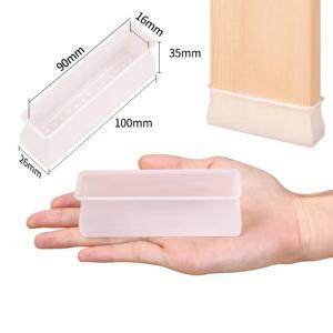 미끄럼 방지 실리콘 의자 다리 캡, 가구 발 커버, 바닥 보호대 패드, 목재 소파, 테이블 침대, 음소거 매트, 범퍼 댐퍼, 4 개