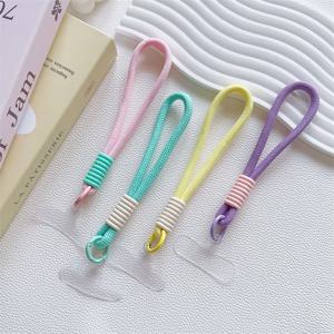 휴대 전화 케이스 로프 키 체인에 대 한 패치 손목 스트랩과 체인 링 코드를 교수형 휴대 전화 매는 밧줄 스트랩