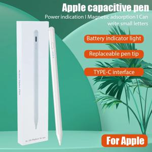 Apple Pencil 2 1 손바닥 거부 전원 디스플레이 iPad 액세서리 iPad 2022 2021 2020 2019 2018 Pro 11 12.9 Air 미니 스타일러스 펜