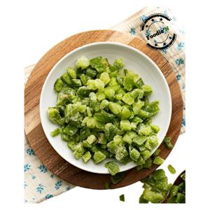 신선함이 살아있는  냉동 청피망 다이스 1kg  /황보마을 / 1팩 10팩 /푸디앤 식자재몰