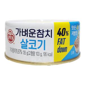 오뚜기 가벼운참치 살코기 135g