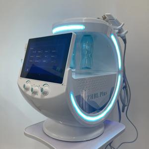 물 산소 버블 제트 필 뷰티 스킨 다기능 페이셜 케어 기계, 안티 에이징 스킨 분석 장치, 7 in 1