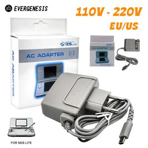AC 100-240V 충전기 여행 벽 EU 미국 플러그 충전기 어댑터 전원 공급 장치 Nintendo DSL DS Lite NDSL AC 어댑터 액세서리