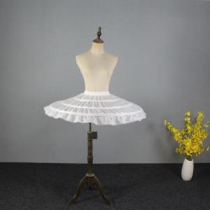 여성용 3 후프 스커트 페티코트 크리놀린 스커트, 웨딩 가운, 원피스 언더스커트, 40cm, 신상