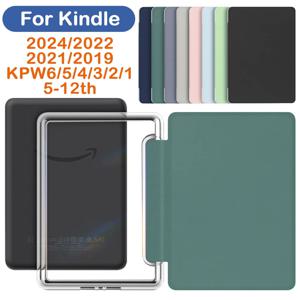 Kindle Paperwhite Colorsoft 용 아크릴 케이스 2024 2022 2021 2 3 6 10th 11th 12th Generation 6 6.8 7 인치 액세서리 커버 파우치