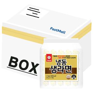 천일냉동 냉동생라면(220g X 5개입) 1.1kg 5개