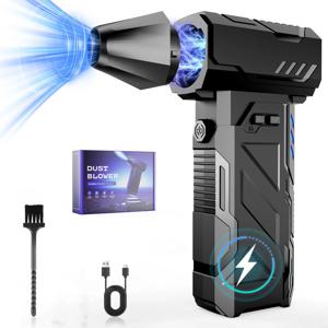 휴대용 전기 공기 송풍기 터보 제트 팬 브러시리스 모터 고속 미니 터보 제트 팬 조정 가능한 바람 폭력 송풍기 150000 PRM