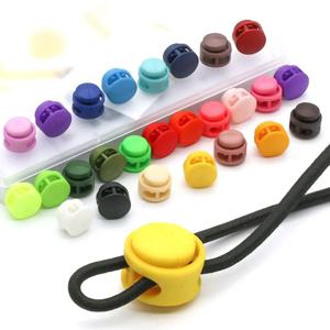 파라코드 랜야드 용수철 코드 잠금 스토퍼 배낭 운동복 신발끈 가방 부품 액세서리, 로프 클램프 플라스틱, 10 개