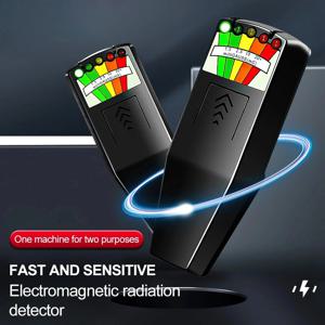 K2 EMF 미터 5-LED 표시기 가우스 미터 LCD 디지털 전자기장 방사선 테스터 휴대용 유령 사냥 감지기