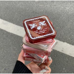 큐피드 에로스 엔젤 솔리드 향수 딸기 가드니아 애플 밤, 지속되는 신선한 향기 포켓 사이즈 향수 밤 로맨틱 선물