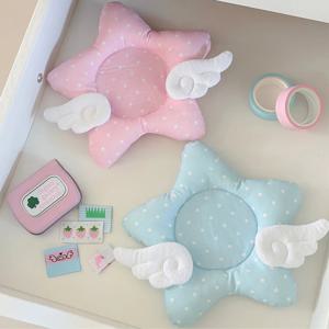 귀여운 폴카 도트 절연 코스터 두꺼운 스타 날개 컵 매트 코튼 미끄럼 방지 테이블 매트 홈 인테리어