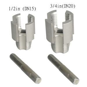 유니버설 파이프 나사 절삭 도구 배관 수리용 내부 외부 소형 핸드 툴 파이프 피팅