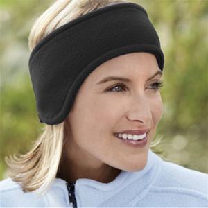 따뜻한 스키 이마 보호 벨크로 헤드밴드가 있는 남성과 여성을 위한 1개 겨울용 이중 귀마개