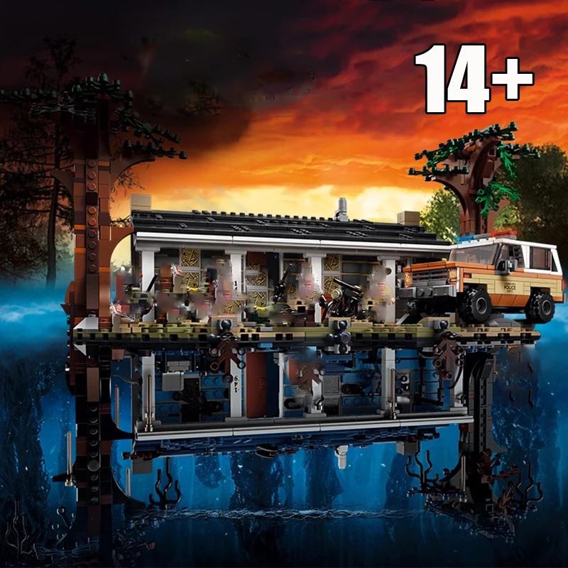 새로운 재고 있음 호환 가능한 75810 거꾸로 된 빌딩 블록 벽돌 세트 어린이를위한 장난감 생일 크리스마스 선물 2287pcs