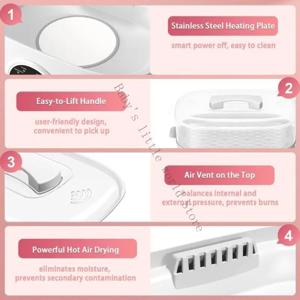 지능형 온도 조절 유아용 병 토스터기 살균기 건조기 220V 영국 콘센트 B2EB