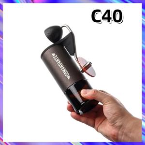 적합한 Commander C40 핸드 크랭크 원두 그라인더 밀폐형 먼지 커버 액세서리 휴대용 고온 저항 소재