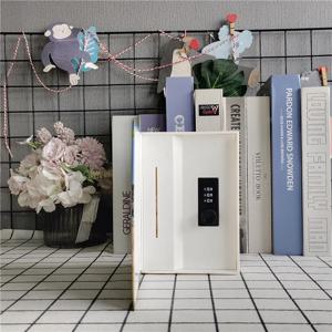 비밀번호 보안 금고 현금 동전 보관 키 락커 어린이 선물 보안 미니 사전 금고 책 모양 비밀 금고