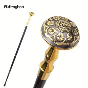 여덟 꽃 장식 보행 지팡이 패션 워킹 스틱 신사 크로시어 노브 워킹 스틱 94cm 공연 무대 지팡이