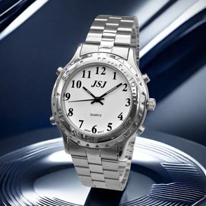 시각 장애인 또는 시각 장애인을 위한 러시아어 말하는 시계 Pyccknn