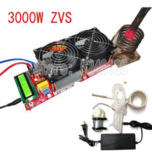 ZVS 고주파 유도 히터 모듈, 플라이백 드라이버 히터, 우수한 방열, 코일, 펌프, 전원 어댑터, 3000W 55A