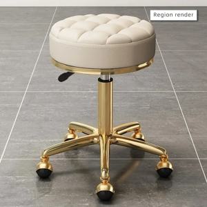 패션 회전 의자 이발소 헤어 벤치, 골든 미용 의자, 마사지 클리닉, 사무실 홈 시트, Cadeira 살롱 가구